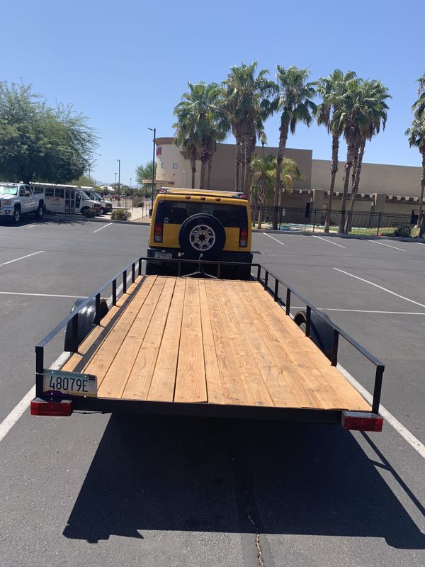 Utility Trailer 6’ x 12’ New 2018 Permanent license plate for Sale in Phoenix, AZ OfferUp