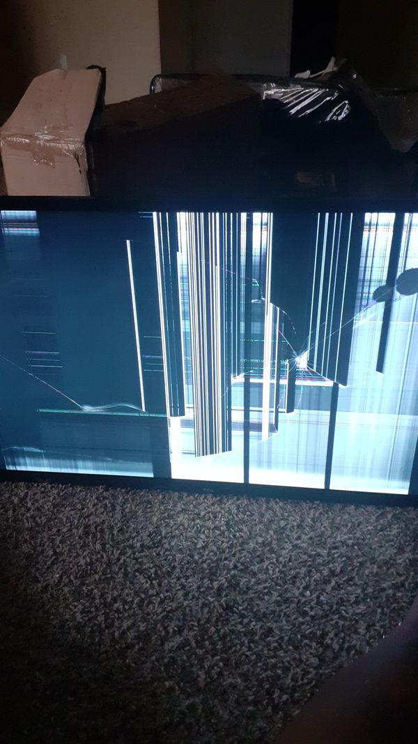 how much does it cost to fix a cracked flat screen tv
