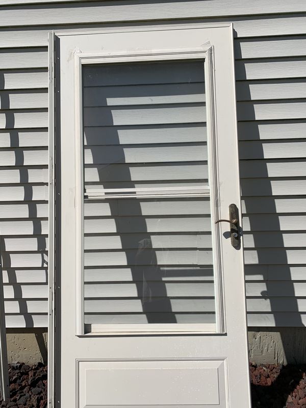 Anderson Retractable Screen Storm Door for Sale in Manhattan, IL OfferUp