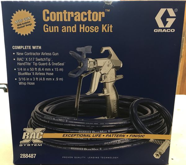 Graco contractor gun and hose kit for Sale in Houston, TX OfferUp