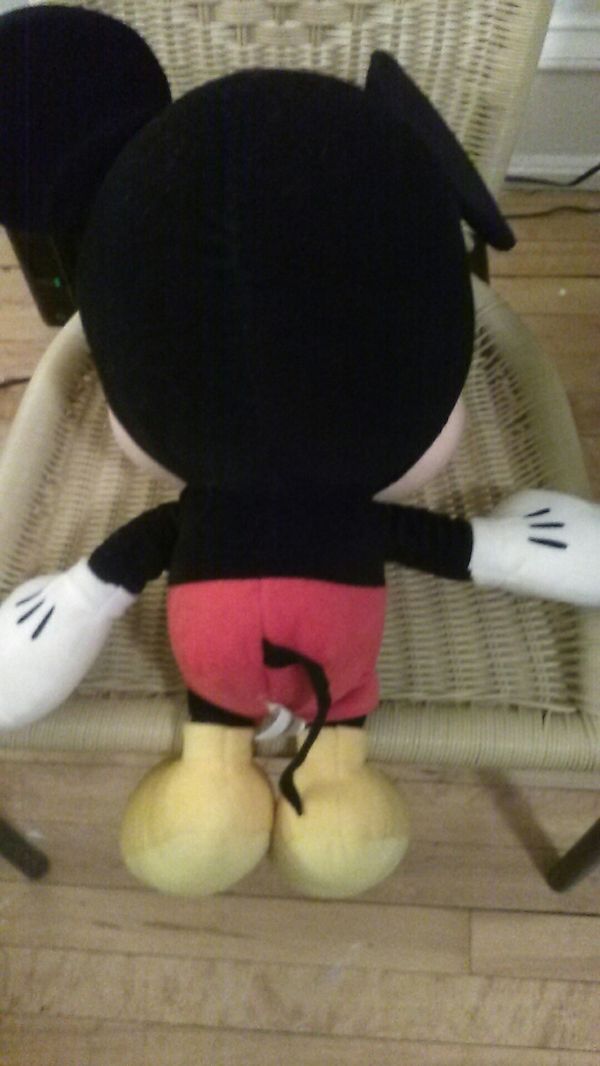 mickey mouse stuffed animal large