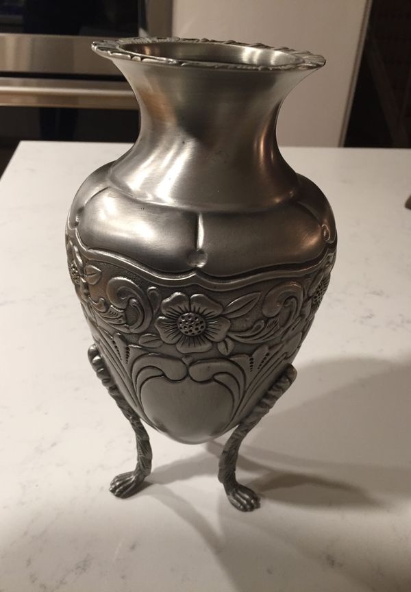 Vase made in Italy Pewter for Sale in Hacienda Heights, CA OfferUp