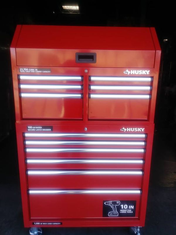 Brand New Husky 36in 2Drawer Tool Chest and Combo in Red for