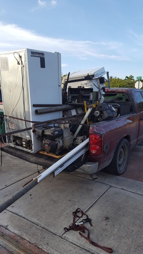 Scrap metal pick up for free and trash removal for a fee for Sale in Miami, FL OfferUp
