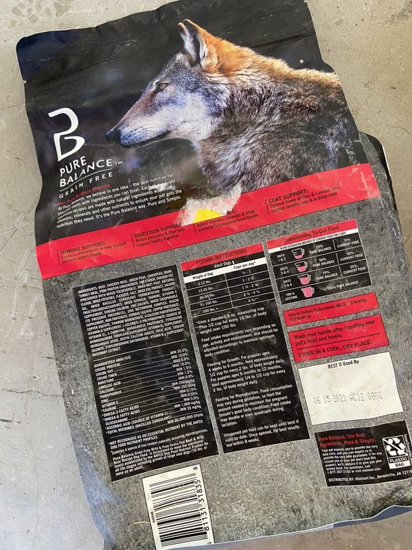 Pure Balance Wild and Free Dog Food for Sale in Hemet, CA OfferUp