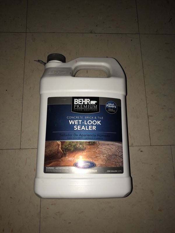 Wet Look Sealer Concrete, Brick and Tile for Sale in