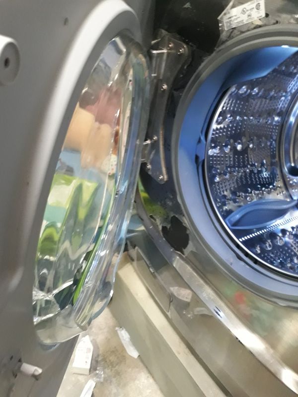 LG true balance front loader stainless steel washer for Sale in VLG