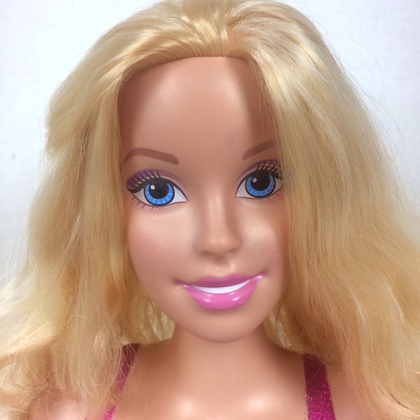 mattel barbie styling head