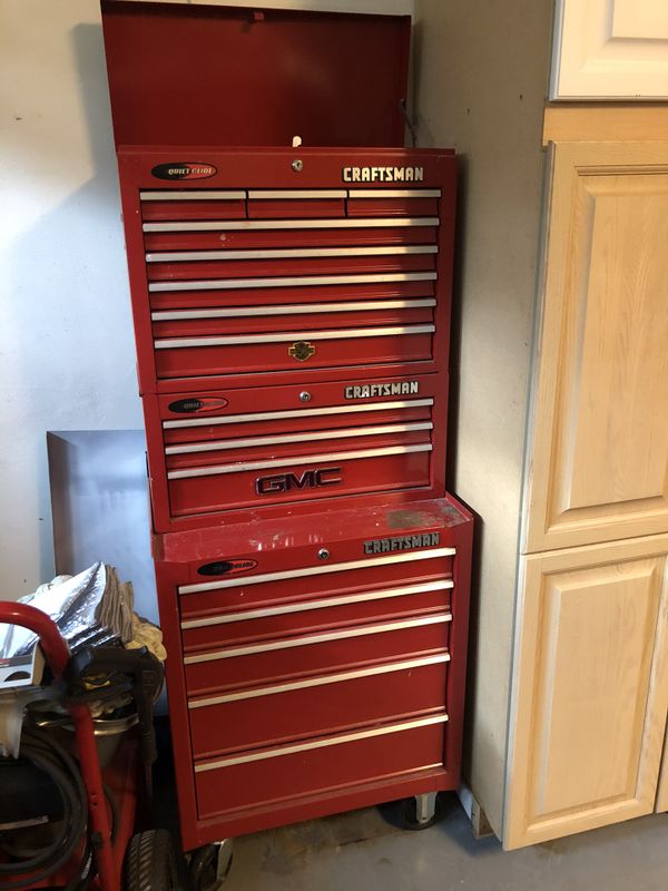 Craftsman 3 section locking tool box for Sale in Boca Raton, FL - OfferUp