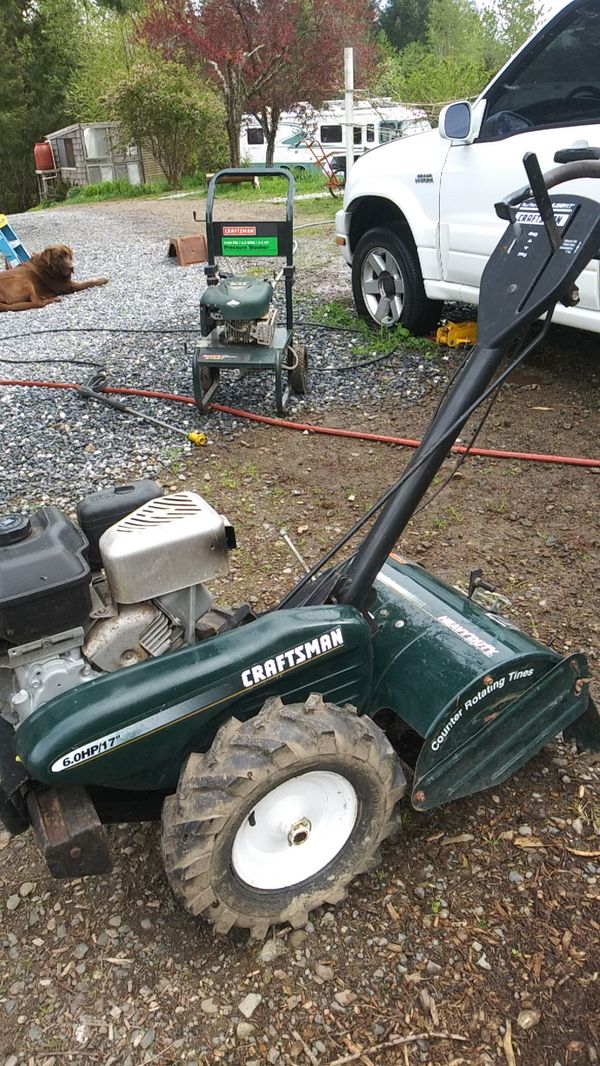 Craftsman Rear Tine Tiller 6.5 Hp 17 Manual