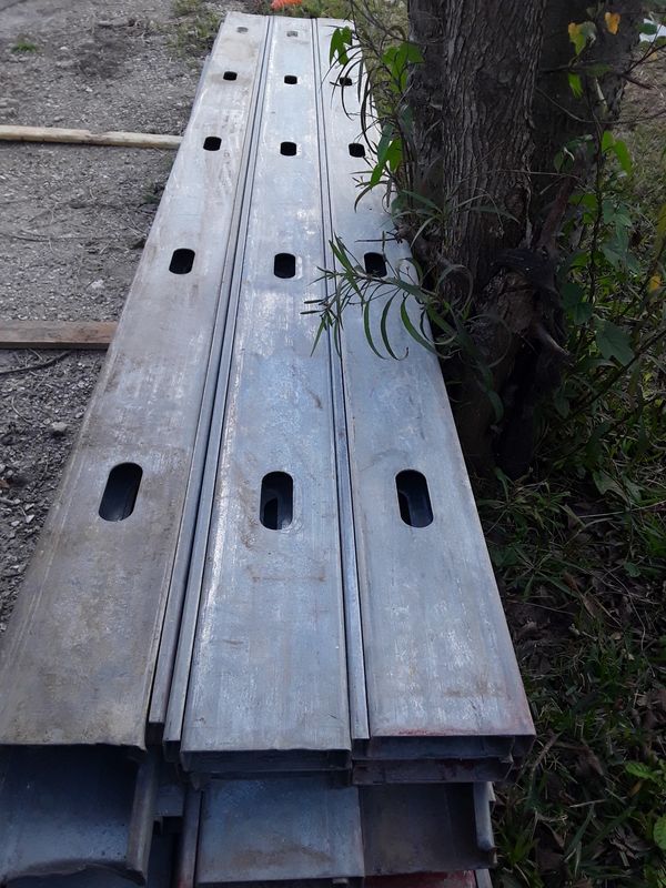 Polines de metal 10 pies de largos calibre 12 A 10 cada 1