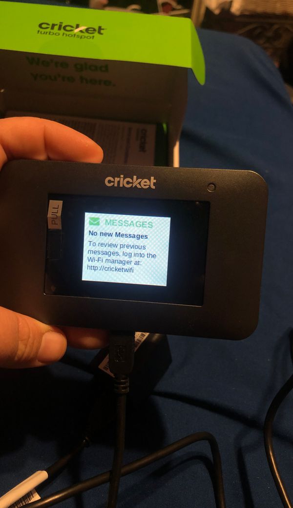 cricket mobile hotspot not working