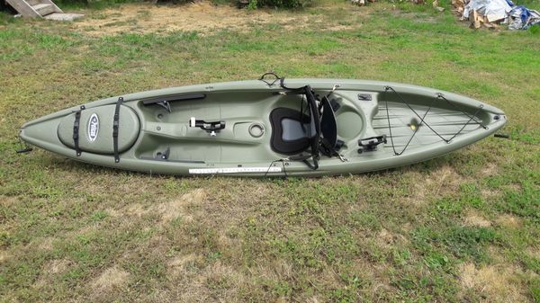 Used Fishing Kayak Pelican Castaway 116 For Sale In Rainier, Wa - Offerup