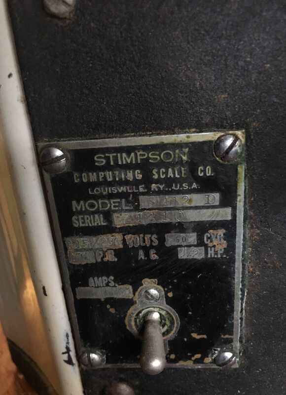 Stimpson Meat Grinder 5412D for Sale in Springville, NY OfferUp