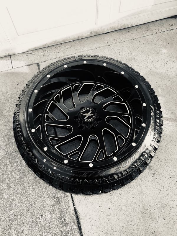 22 inch XForce Off Road rims/wheels 6x135 w X/T tires for Sale in
