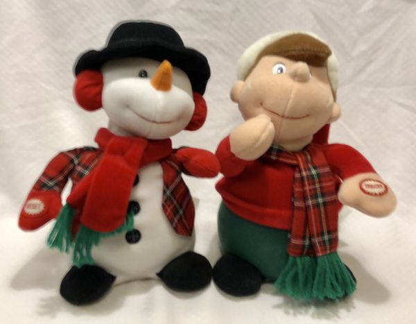 singing christmas plush