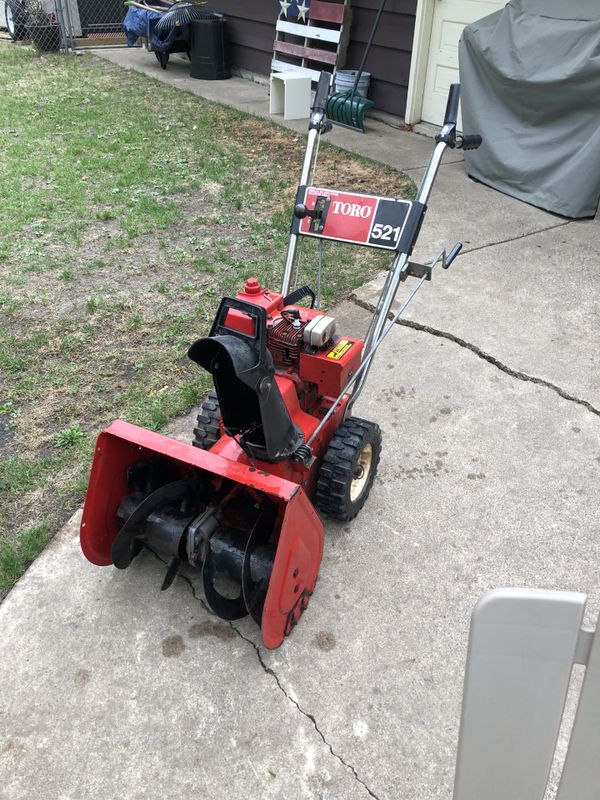 Toro 521 snowblower for Sale in Minneapolis, MN - OfferUp