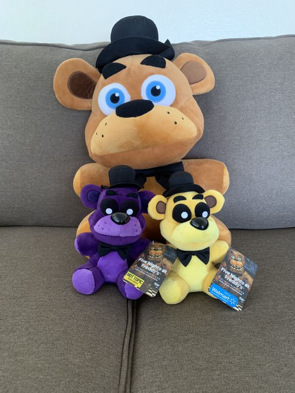 five nights at freddy's plushies at gamestop