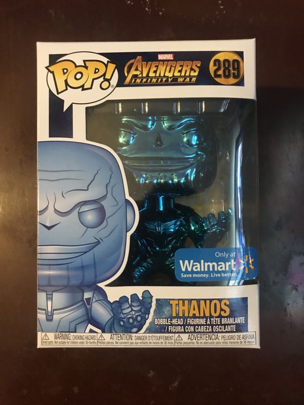 chrome thanos funko pop