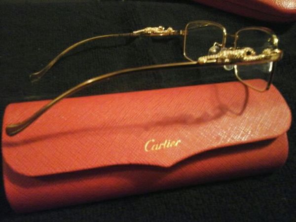 cartier glasses tiger