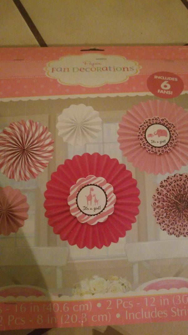 Pink Safari It S A Girl Baby Shower Decorations For Sale In