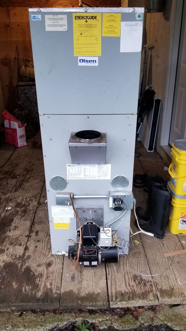 Olsen oil/diesel furnace for Sale in Aberdeen, WA OfferUp