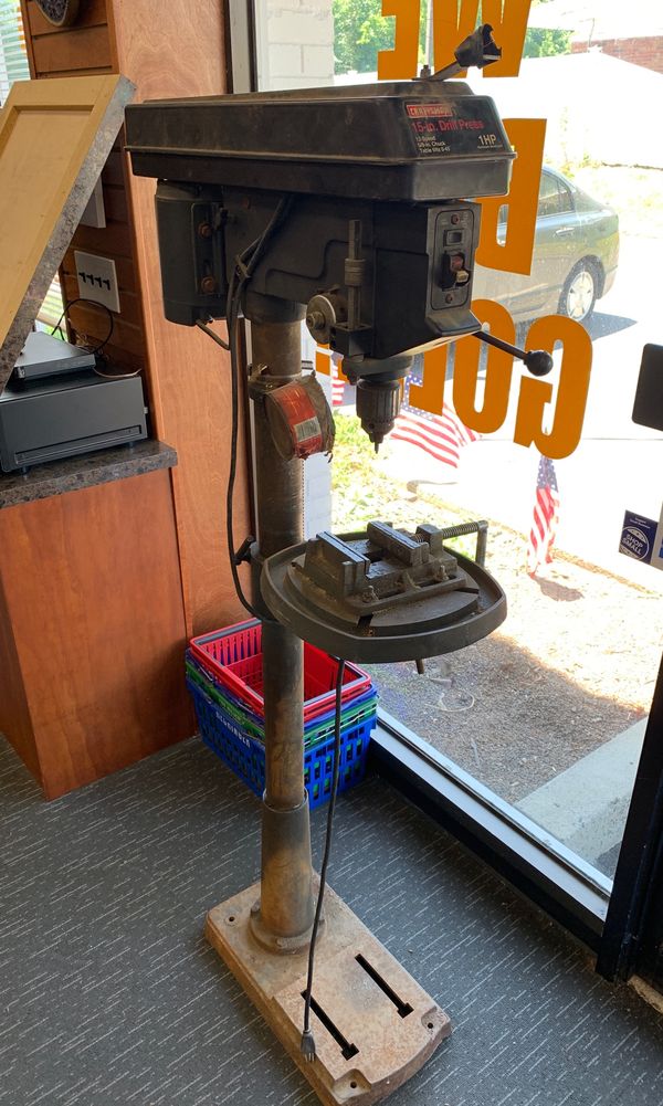 Craftsman 15-in drill press 1hp for Sale in Middlebury, CT - OfferUp