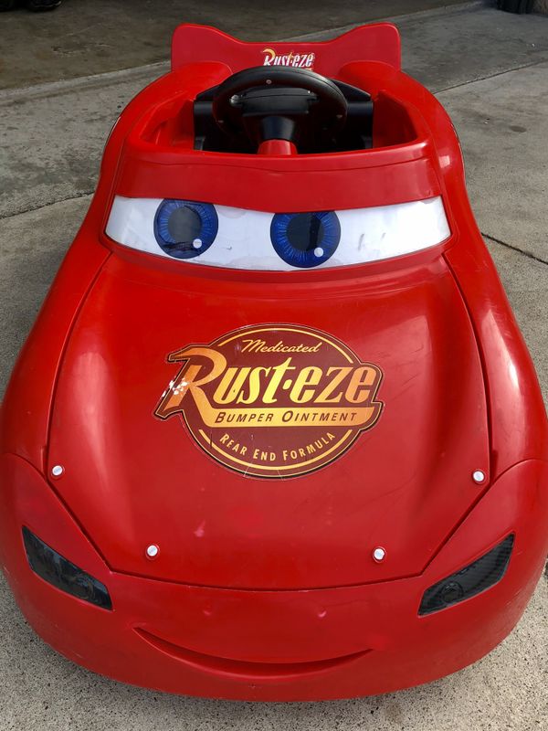 lightning mcqueen car battery powered