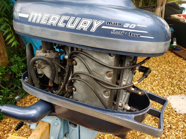 1956 Kiekhaefer Mercury Mark 30 Turbo Four Vintage Outboard For Sale In ...