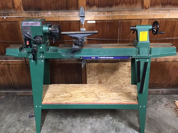 Central Machinery T34706 12” x 36” wood turning lathe - This unit sells ...