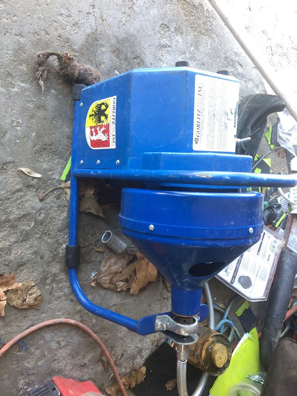 Gorlitz 1/4 cable drain cleaning machine for Sale in Palmdale, CA - OfferUp