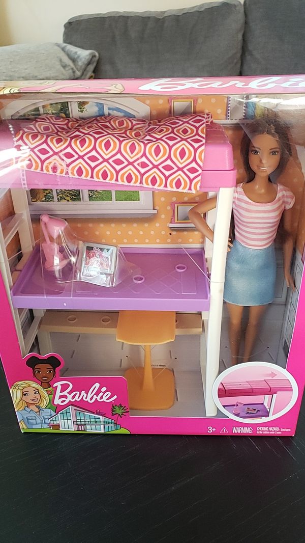barbie loft bed