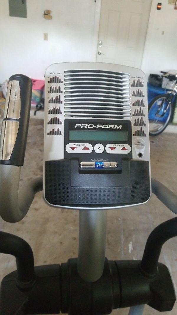 Proform SpaceSaver 500 LE Elliptical for Sale in San Antonio, TX - OfferUp