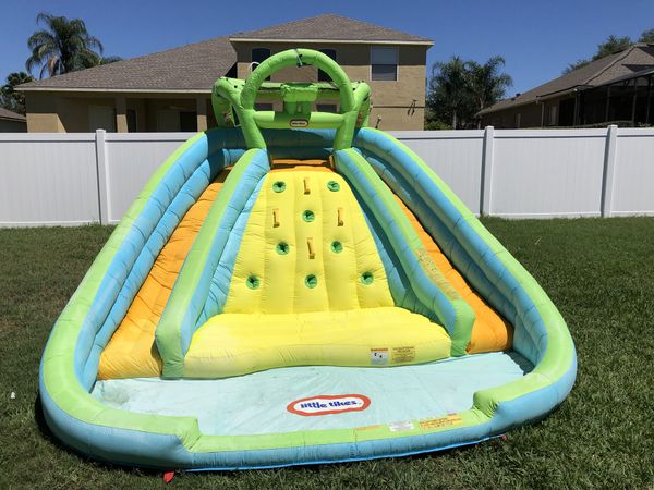 little tikes water bounce house