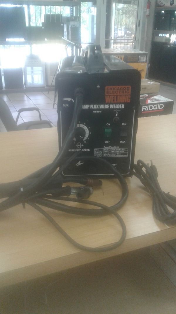 chicago electric 90 amp flux core welder