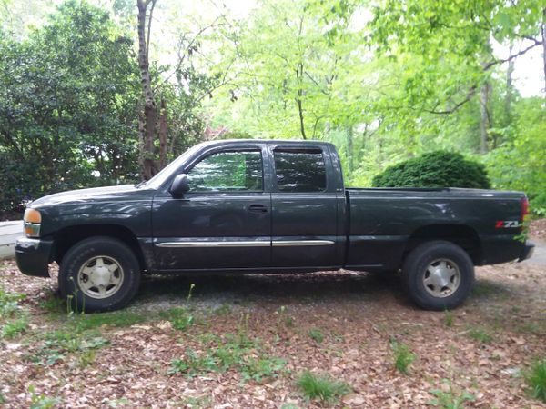 2002 gmc z71 ext cab needs transmission 4x4 excellent runs great