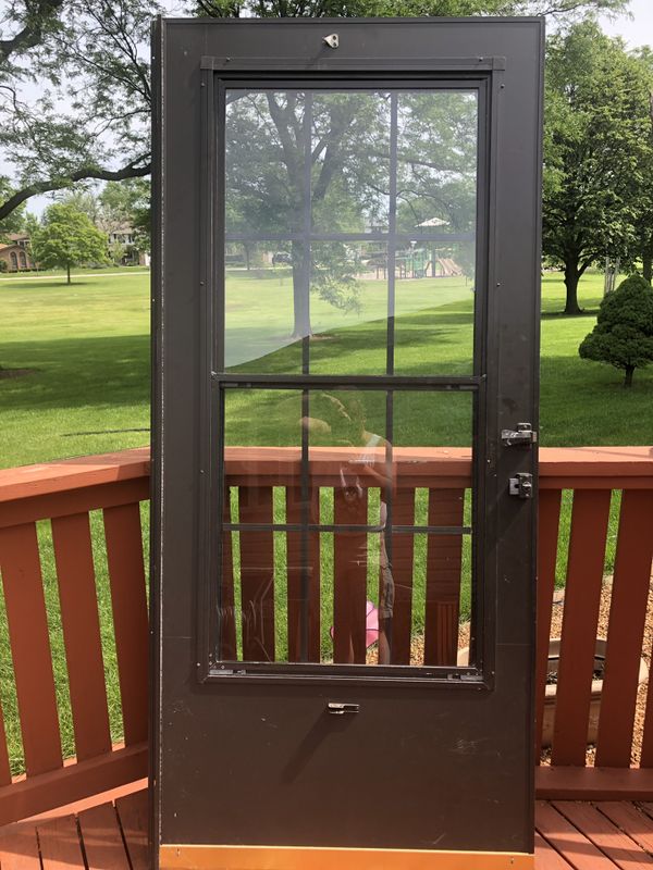 Larson storm door front door 36 wide for Sale in Elk Grove