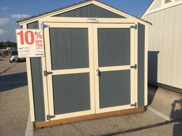 Tuff Shed 8x8 KR600 was $1731 now$1557 DELIVERY WAS 