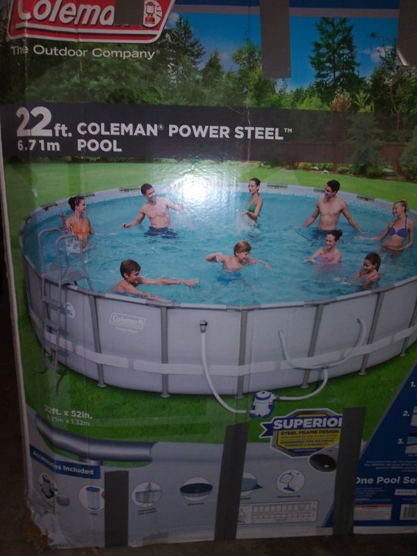 22ft coleman pool liner