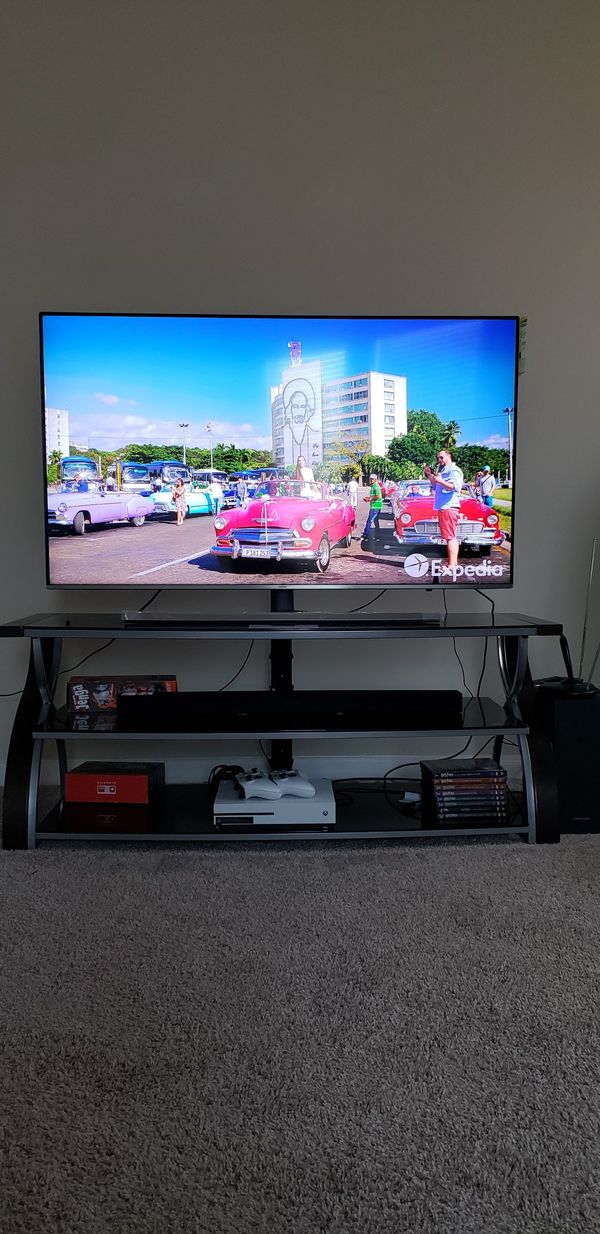 Samsung TV + TV Unit (Samsung 55" Class LED - NU8000 Series - 2160p