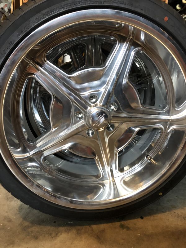 Billet Specialties Speedway wheels Chevy car 5x4.75 20’s & 22’s for ...