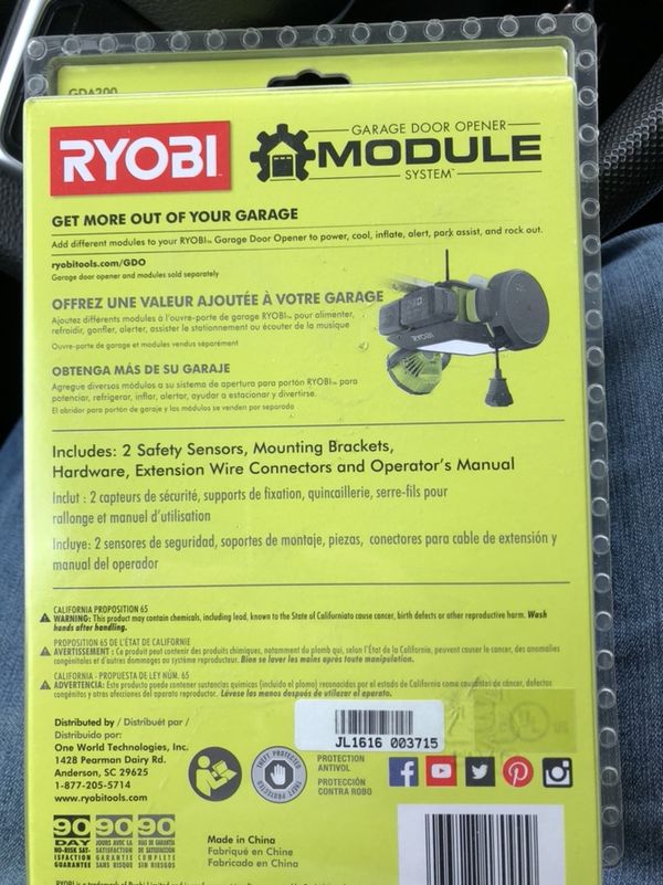 Ryobi Garage Door Accessories For Sale In Sacramento Ca Offerup
