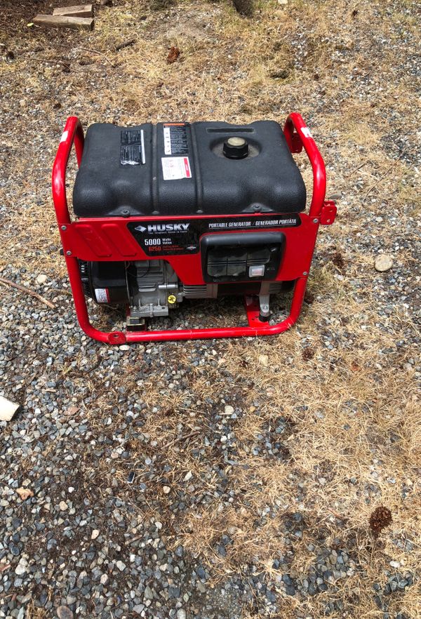 Husky 5000 watt generator for Sale in Federal Way, WA OfferUp