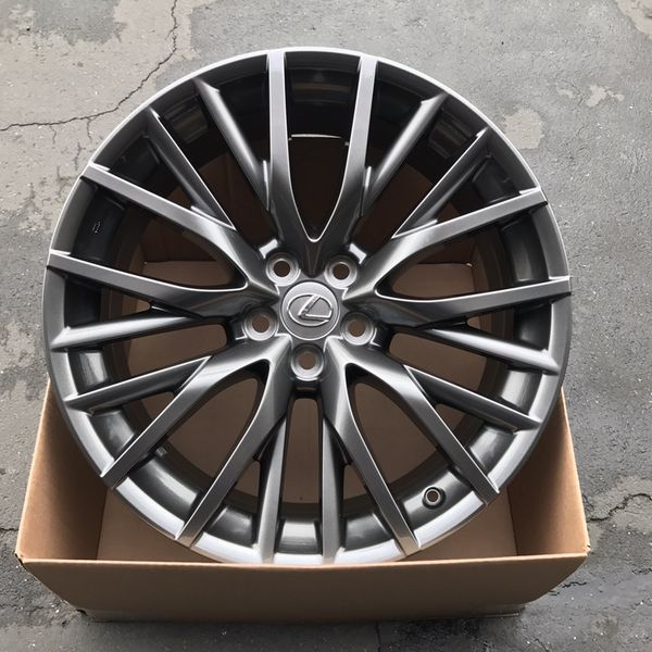 2017 20" single OEM Lexus RX350 Sport factory wheel 20 inch gun metal