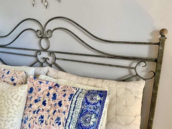 pottery-barn-wrought-iron-king-size-bed-frame-for-sale-in-jupiter-fl