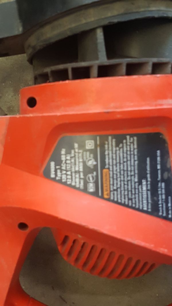 Black & Decker Leaf Hog Blower/Vac BV4000 Parts for Sale in Phoenix, AZ ...