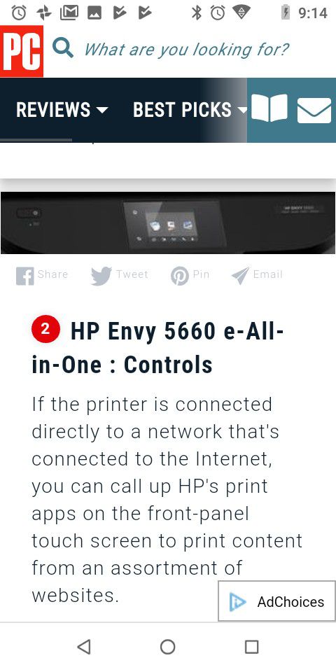 HP ENVY 5660 print scan copy photo by HEWLETT-PACKARD for Sale in