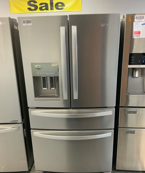 Whirlpool 25 Cu.Ft 4 door French door refrigerator. Take home for only