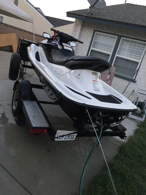 4 stroke turbo Honda Jet Ski with trailer for Sale in Downey, CA OfferUp