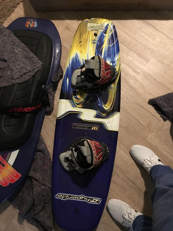 2 Hyperlite Wakeboards and 1 Hydroslide Kneeboard for Sale